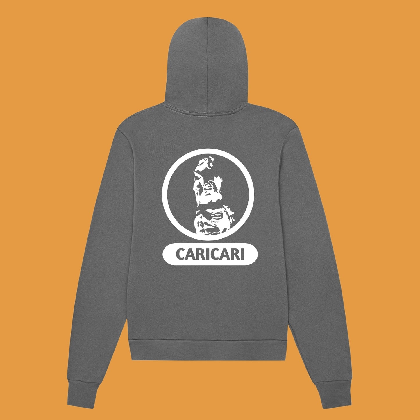 Caricari Hoodie Logo front and back